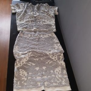 Lucy Paris 2 piece skirt set